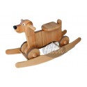 Rocker & Ride On Wooden Dog